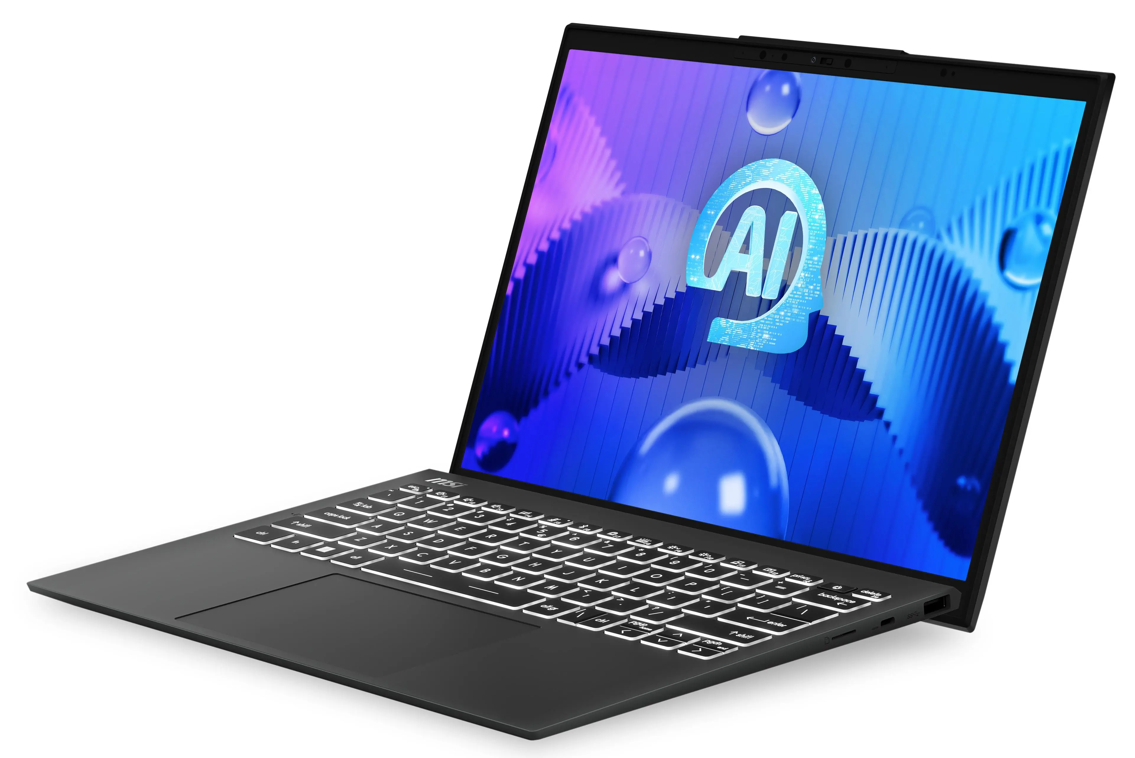 Laptop ultrabook MSI Prestige 13 AI Evo A1MG-070PL OLED 13,3" Ultra 7 155H 32GB RAM 1TB Dysk SSD Win11 Szary