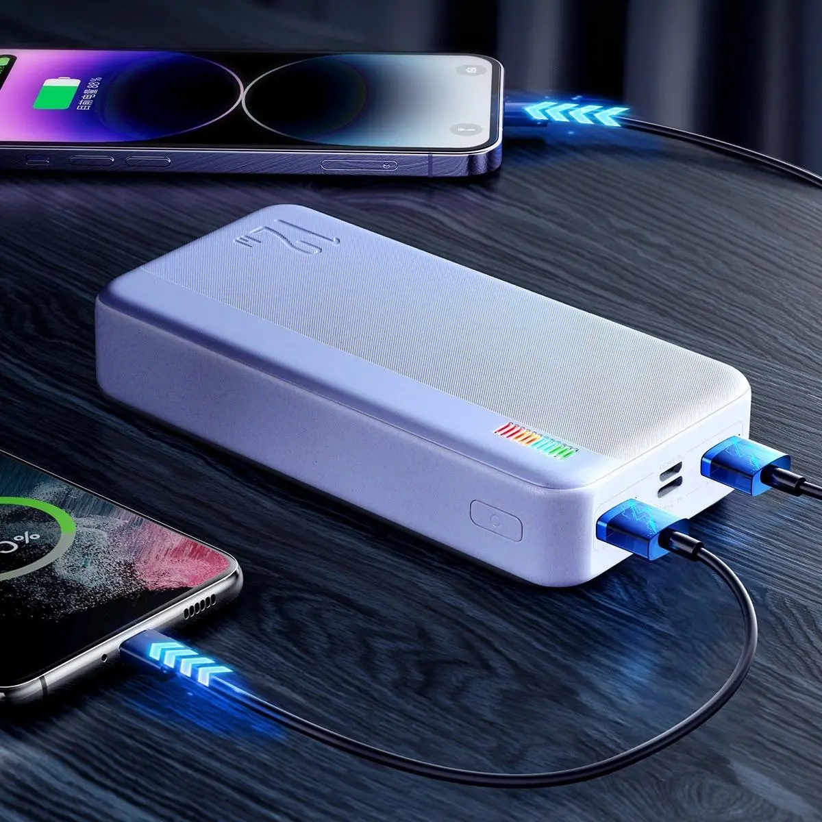 Powerbank Joyroom JR-T018 Dazzling 30000mAh 12W Biały