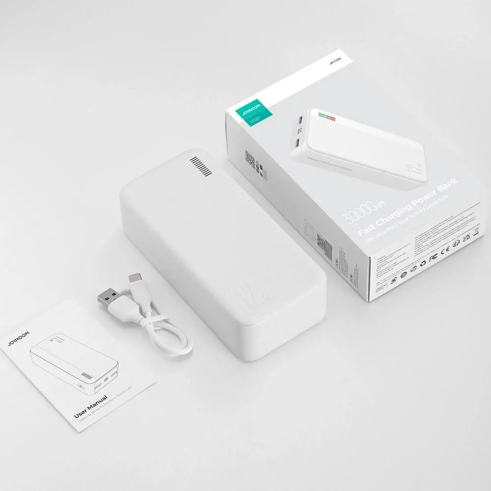 Powerbank Joyroom JR-T018 Dazzling 30000mAh 12W Biały