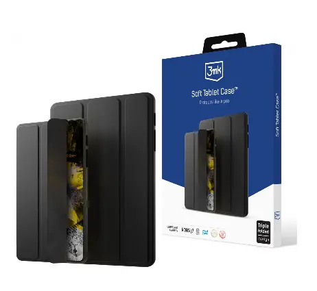 Etui na tablet 3mk Soft Tablet Case do iPad Air 13'' 2024 Czarny