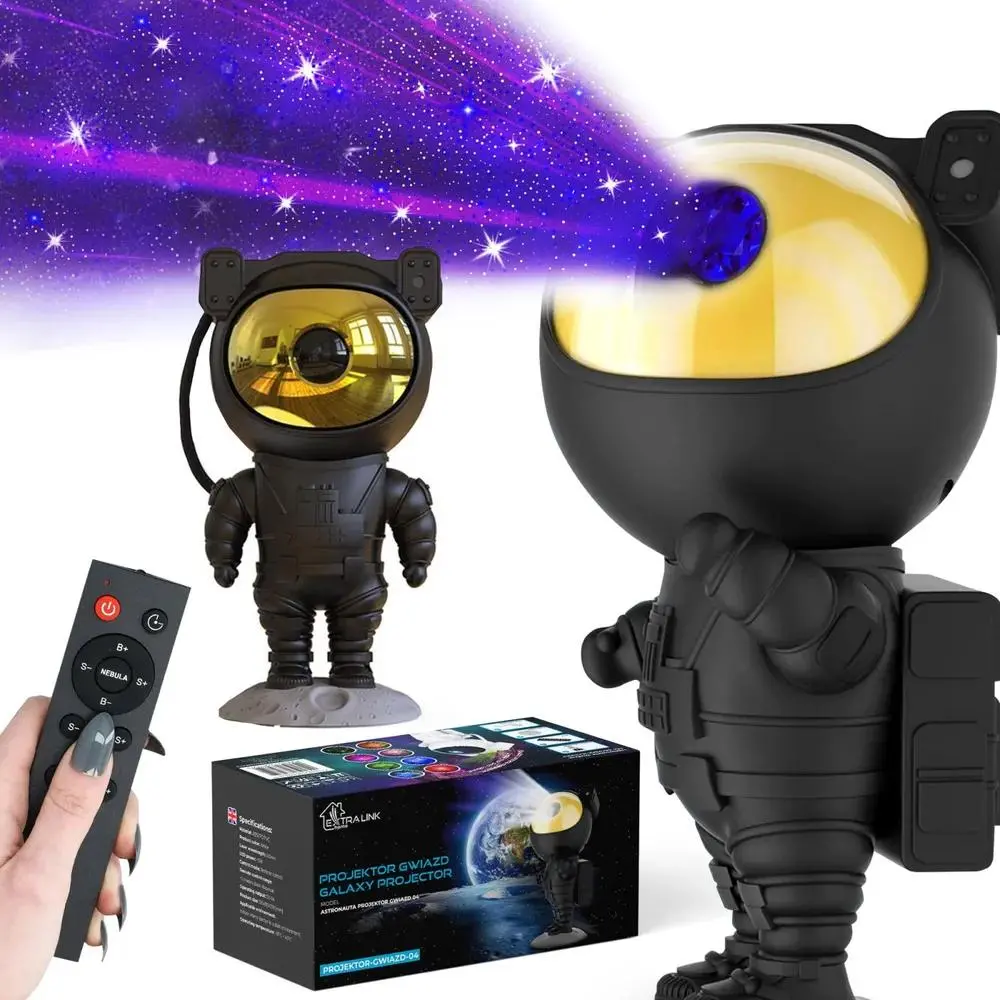 Projektor Extralink Astronauta Czarny