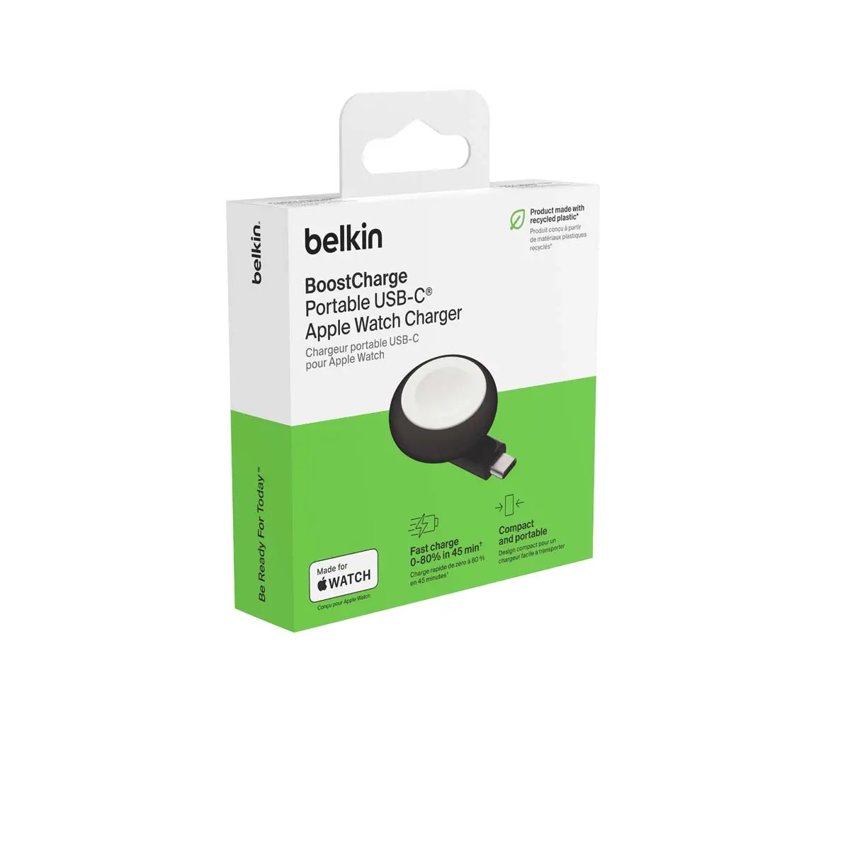 Ładowarka Belkin przenośna USB-C do Apple Watch Czarny