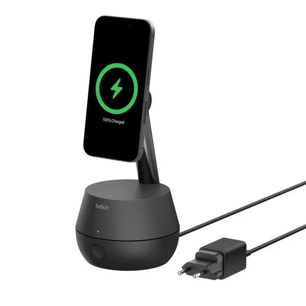 Ładowarka indukcyjna Belkin Auto-Tracking Stand Pro z Apple DockKit