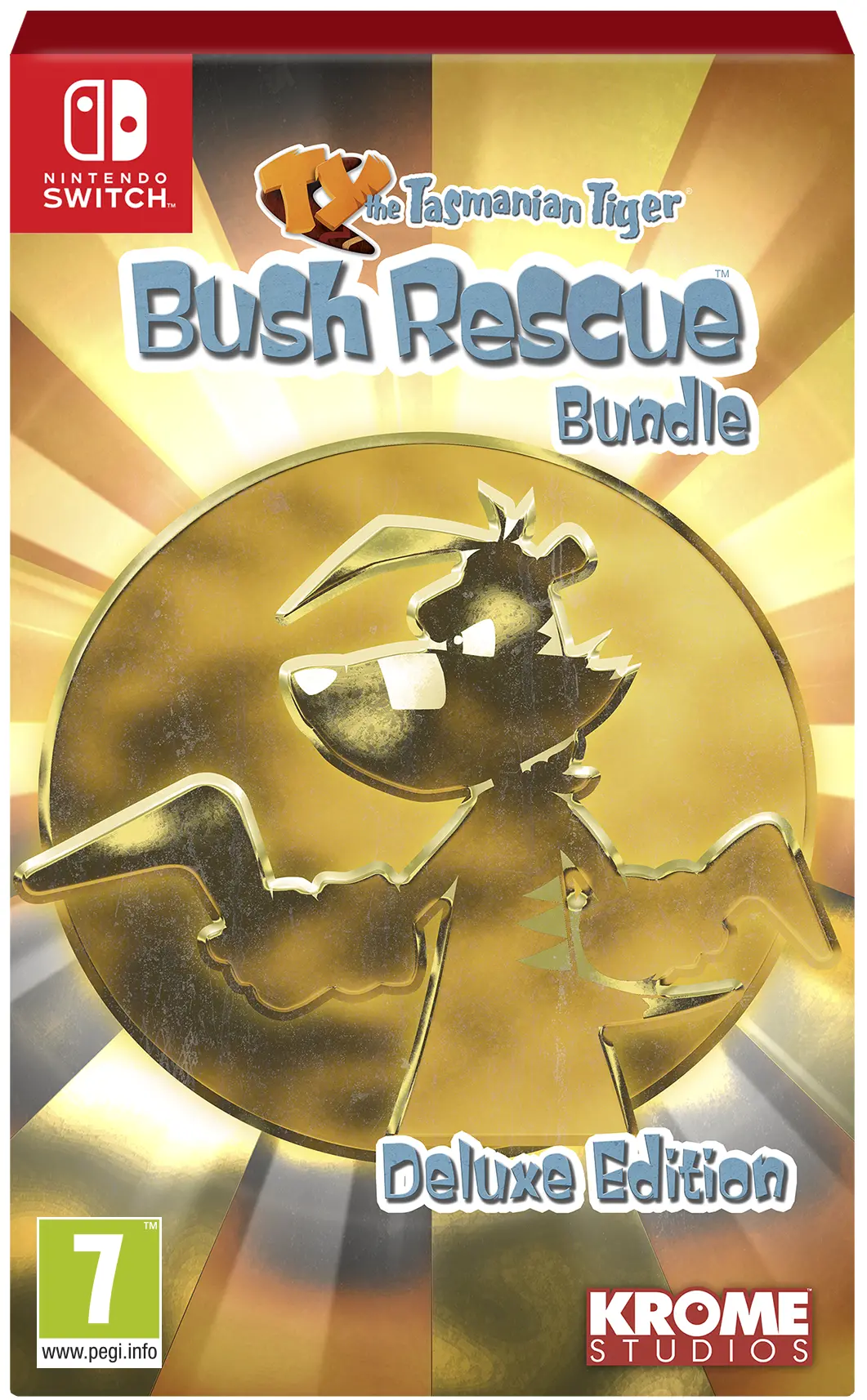 TY the Tasmanian Tiger HD Bush Rescue Bundle Edycja Deluxe Gra na Nintendo Switch