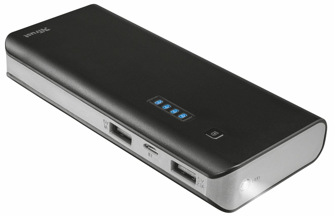 Powerbank Trust Primo 10000mAh (czarny)