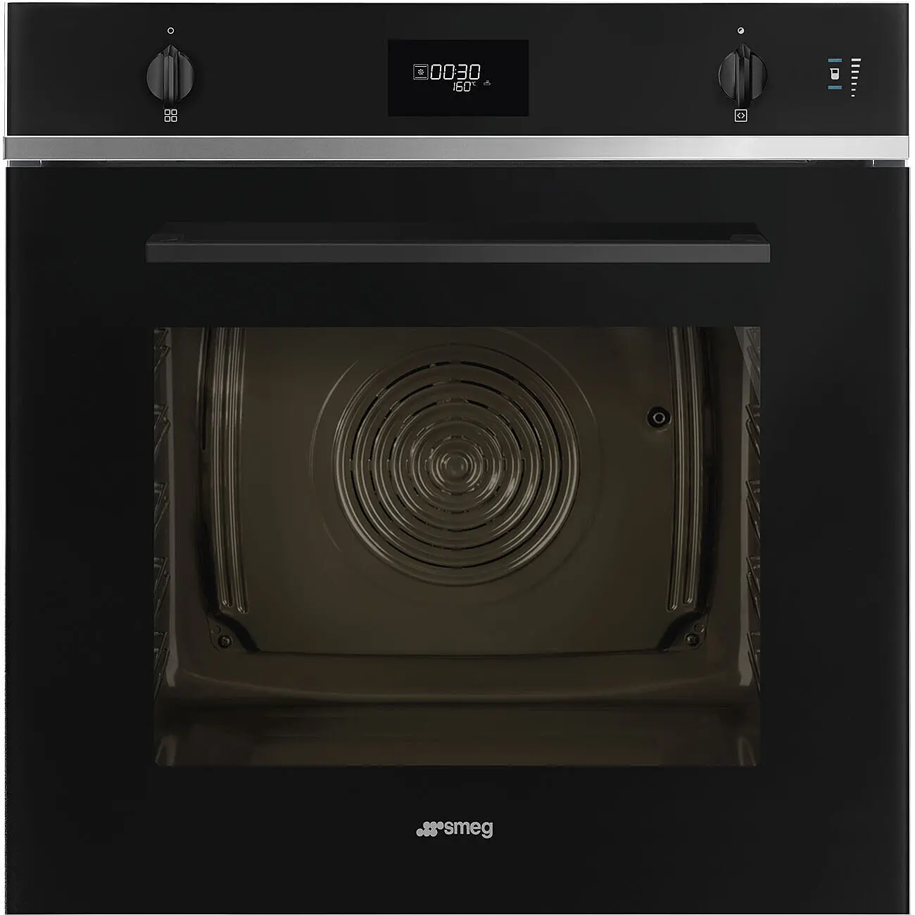 Piekarnik elektryczny parowy Smeg Selezione SO6401S2B Termoobieg Czarny