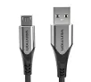 Kabel Vention USB 2.0 A do microUSB COAHI 3A 3m Szary