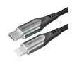 Kabel Vention TACHH MFi USB-C 2.0 do Lightning 2m Szary