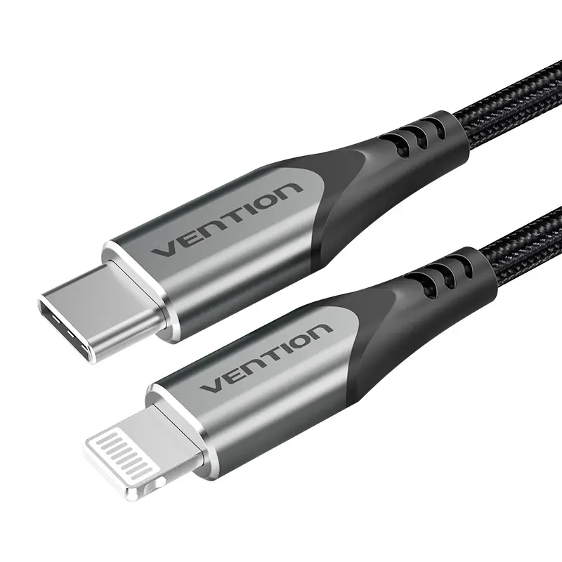 Kabel Vention TACHH MFi USB-C 2.0 do Lightning 2m Szary