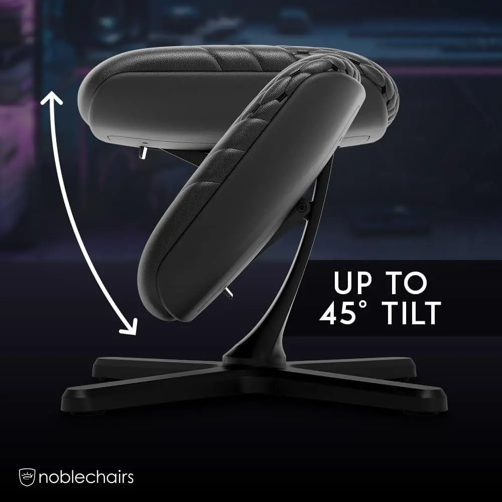 Podnóżek Noblechairs Footrest V2 Skóra Czarny