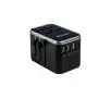 Adapter podróżny Verbatim UTA-04 World to World USB-A USB-C QC 3.0 PD 61W