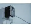 Adapter podróżny Verbatim UTA-04 World to World USB-A USB-C QC 3.0 PD 61W