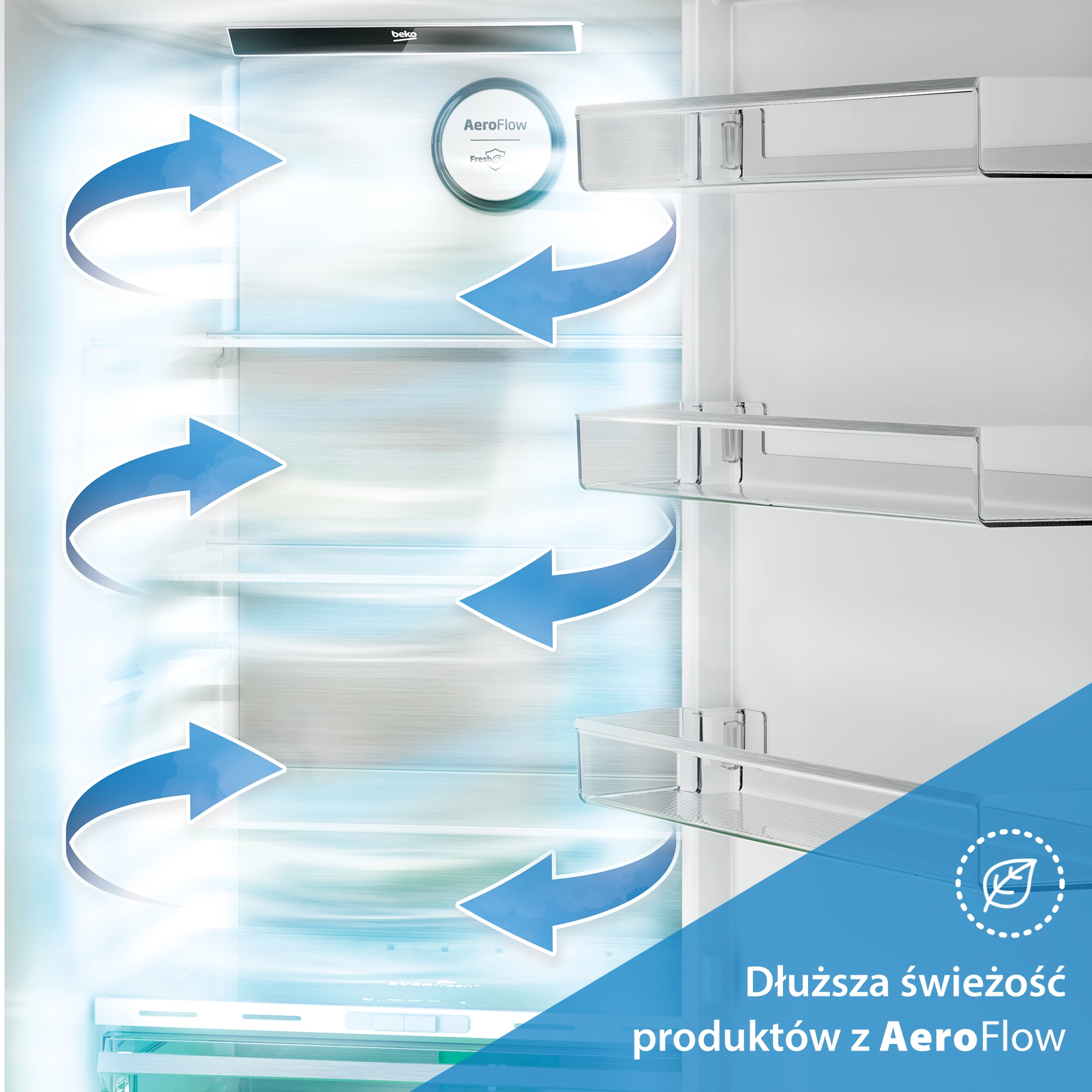 Lodówka Beko bPro500 B5RCNA406HXBR1 Pełny No Frost 203,5cm Komora świeżości Dark Inox