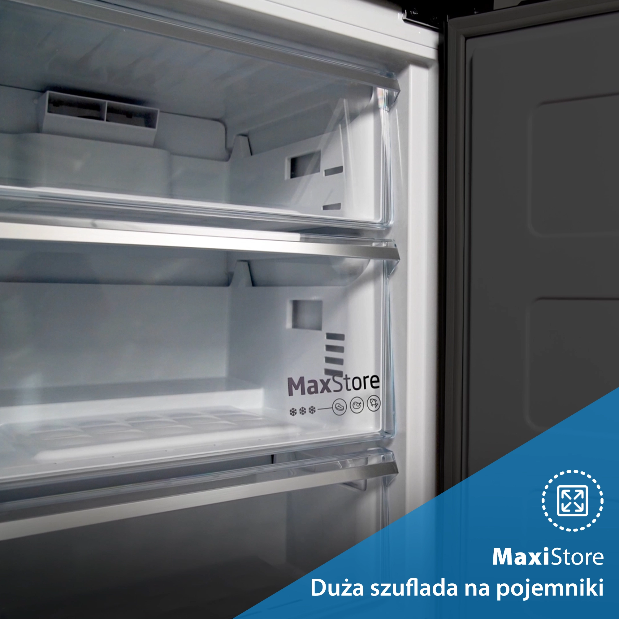 Lodówka Beko bPro500 B5RCNA406HXBR1 Pełny No Frost 203,5cm Komora świeżości Dark Inox