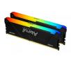 Pamięć RAM Kingston FURY Beast RGB DDR4 16GB (2 x 8GB) 3600 CL17 Czarny