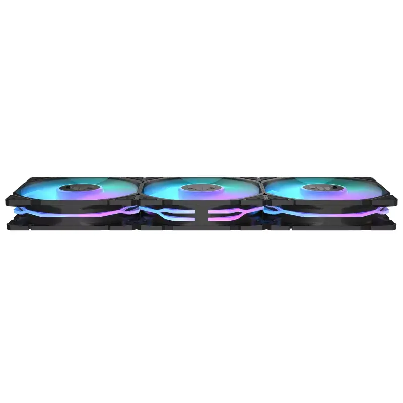 Zestaw wentylatorów ASUS TUF Gaming TR120 ARGB Fan Triple Pack 3szt. Czarny