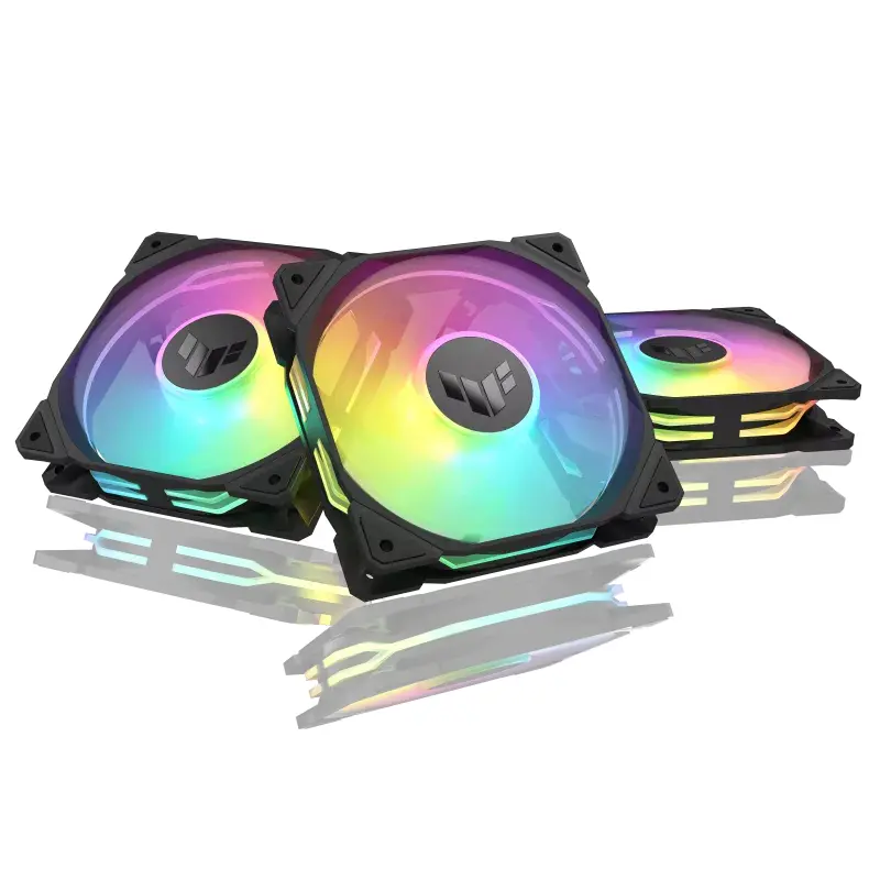 Zestaw wentylatorów ASUS TUF Gaming TR120 ARGB Fan Triple Pack 3szt. Czarny