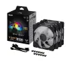 Zestaw wentylatorów ASUS TUF Gaming TR120 ARGB Fan Triple Pack 3szt. Czarny