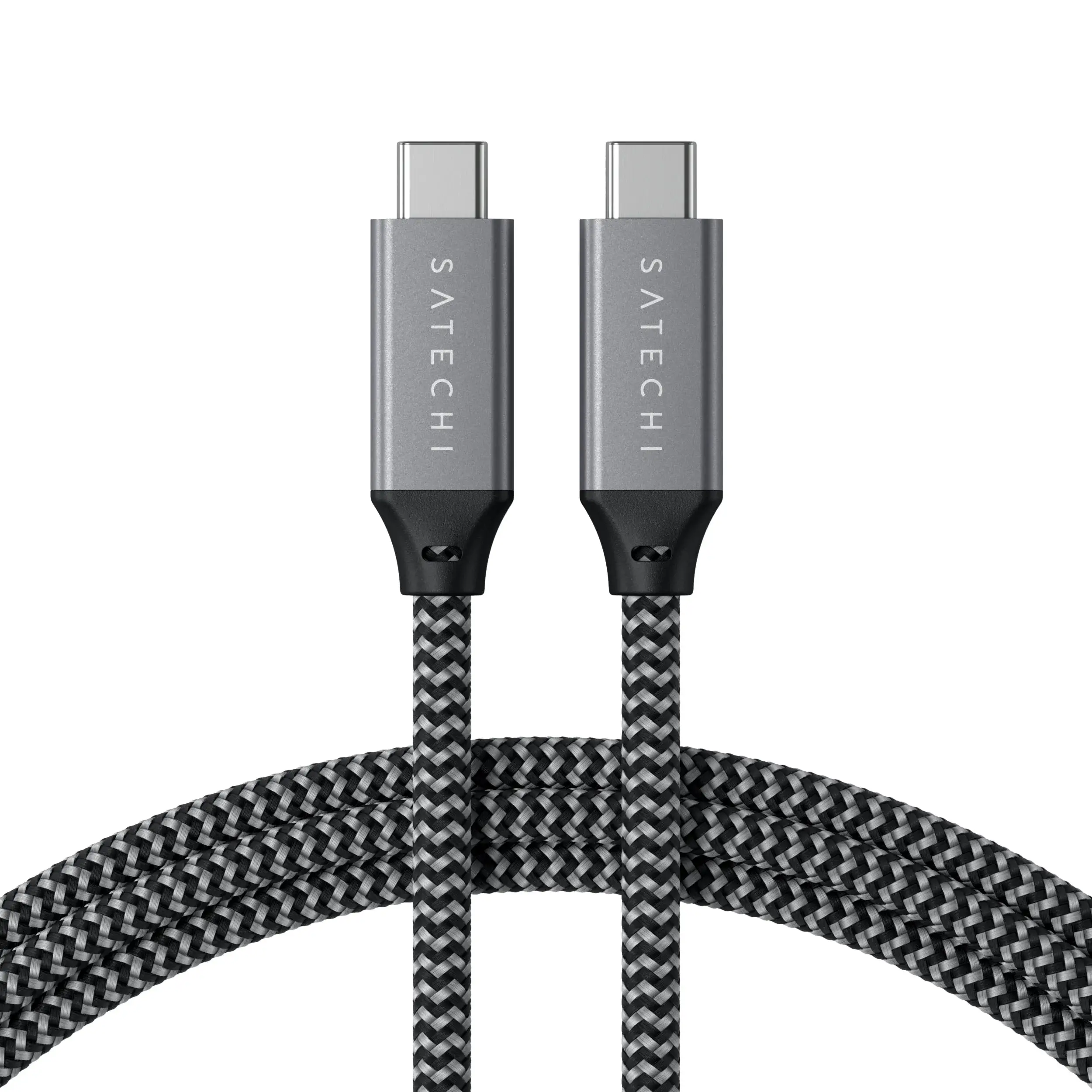 Kabel Satechi ST-U4C25M USB4-C do USB-C 0,25m Szary