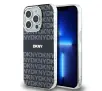 Etui DKNY IML Mono & Stripe MagSafe do iPhone 15 Pro Max Czarny
