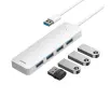 Hub USB Baseus UltraJoy Series Lite 4-Port 1,5m (USB do US B3.0*4) Biały