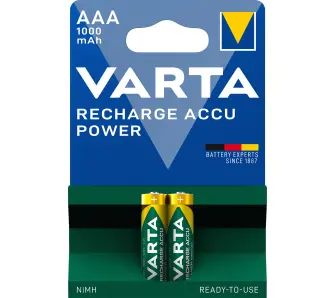 Akumulatorki VARTA Rechargeable ACCU AAA 1000mAh 2szt.