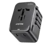 Ładowarka podróżna Unitek P1122ABK01 EU/US/UK/AUS PowerDelivery 65W