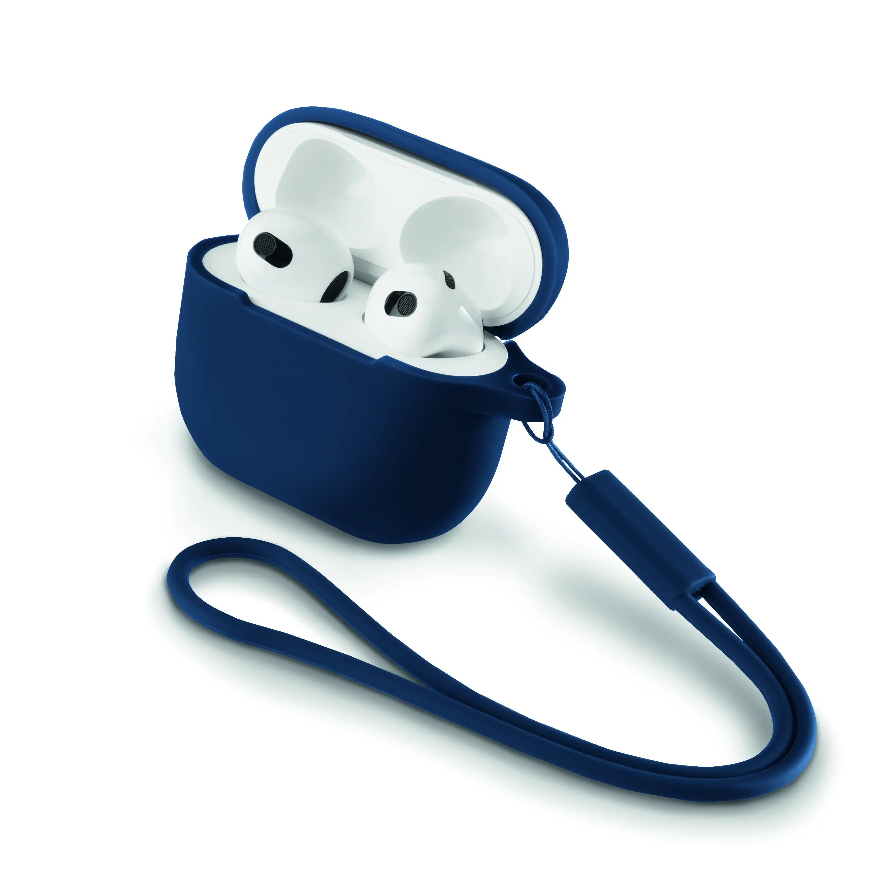 Etui na słuchawki Hama Case Apple AirPods 3Gen Niebieski