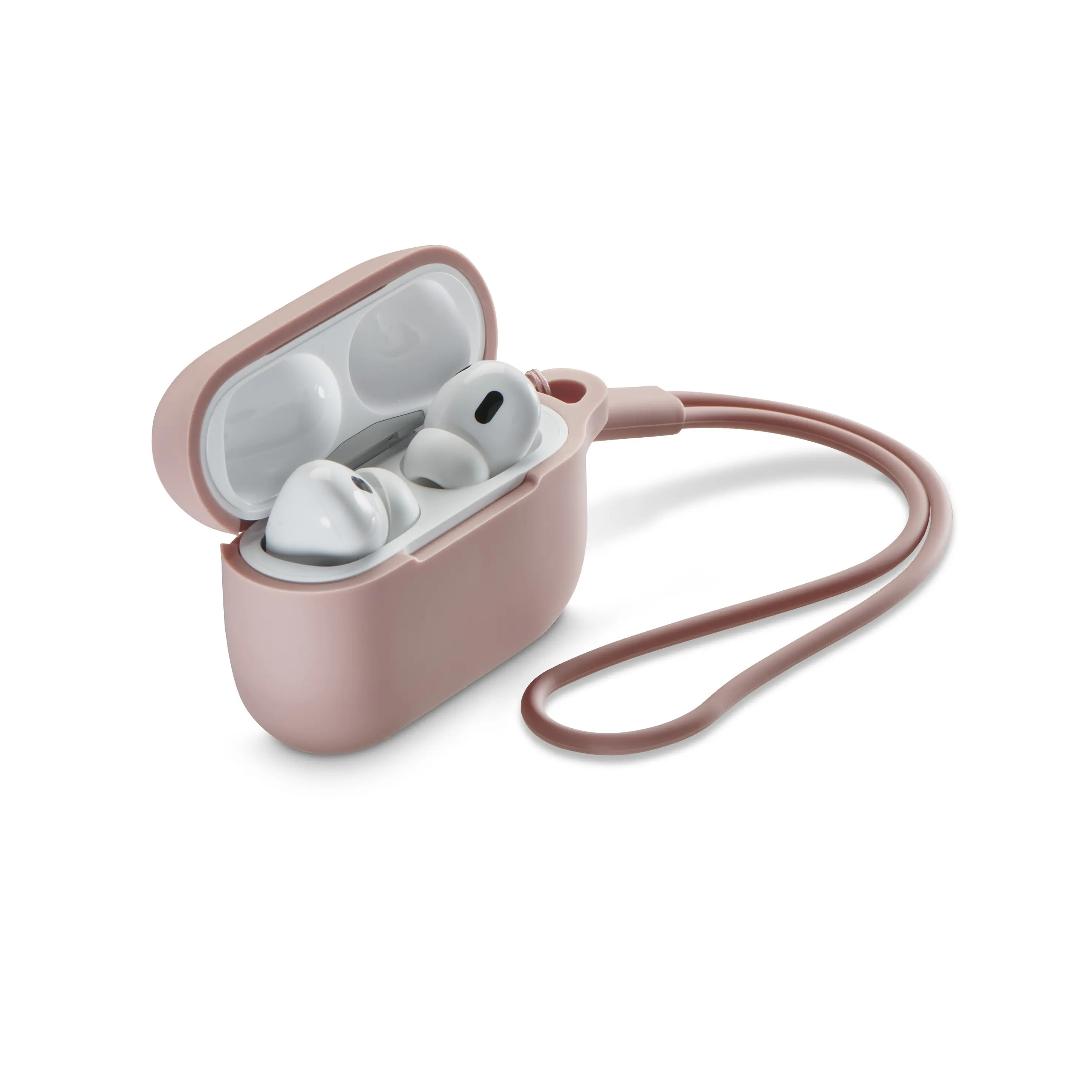 Etui na słuchawki Hama Case Apple AirPods 2Gen Różowy