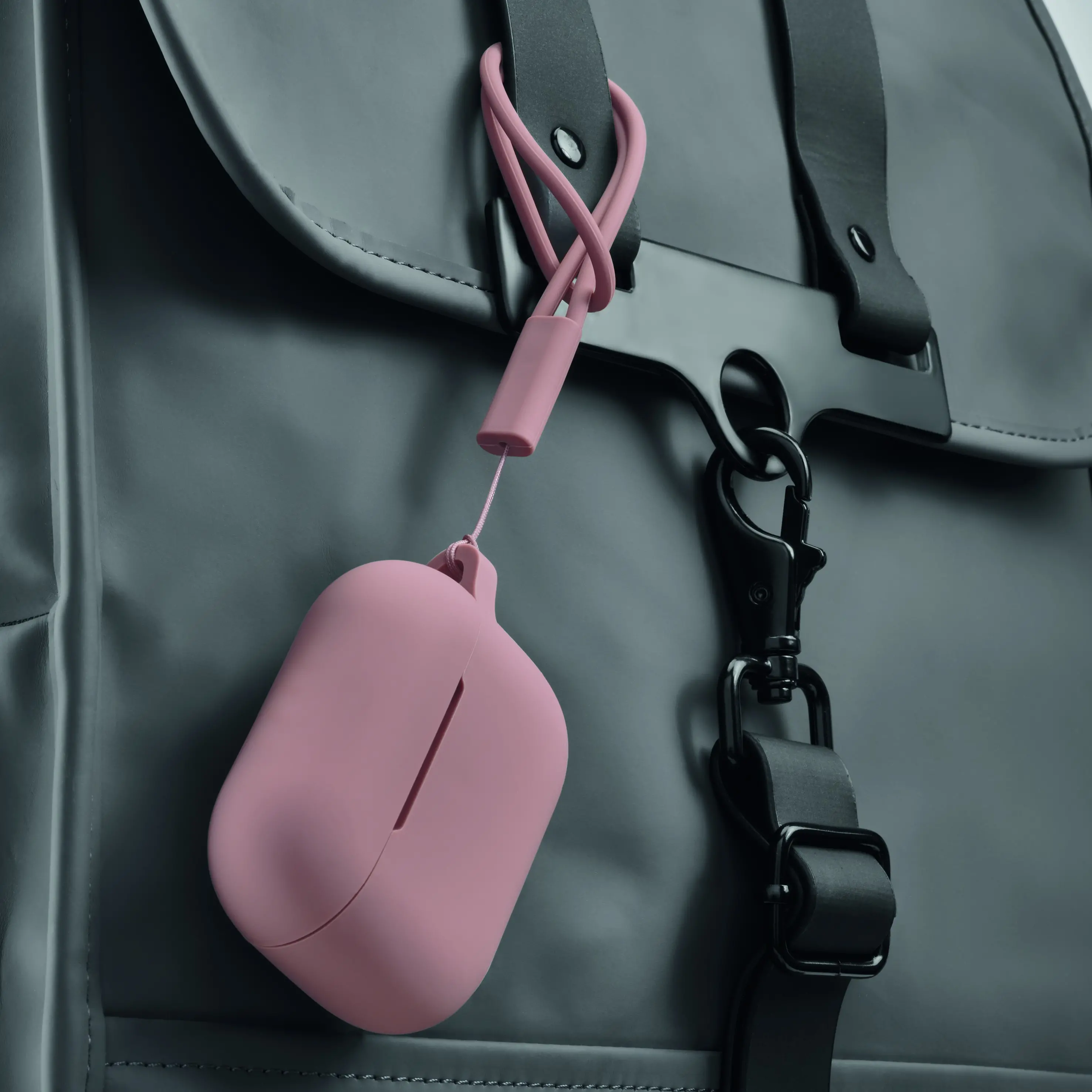 Etui na słuchawki Hama Case Apple AirPods 2Gen Różowy