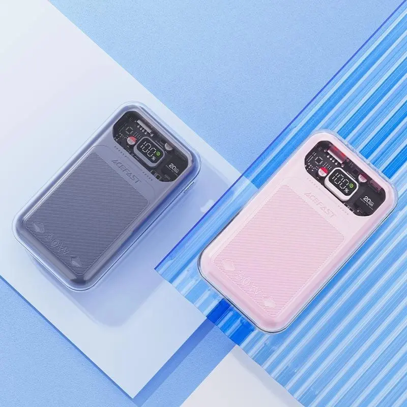 Powerbank Acefast Sparkling 20000mAh 30W Różowy