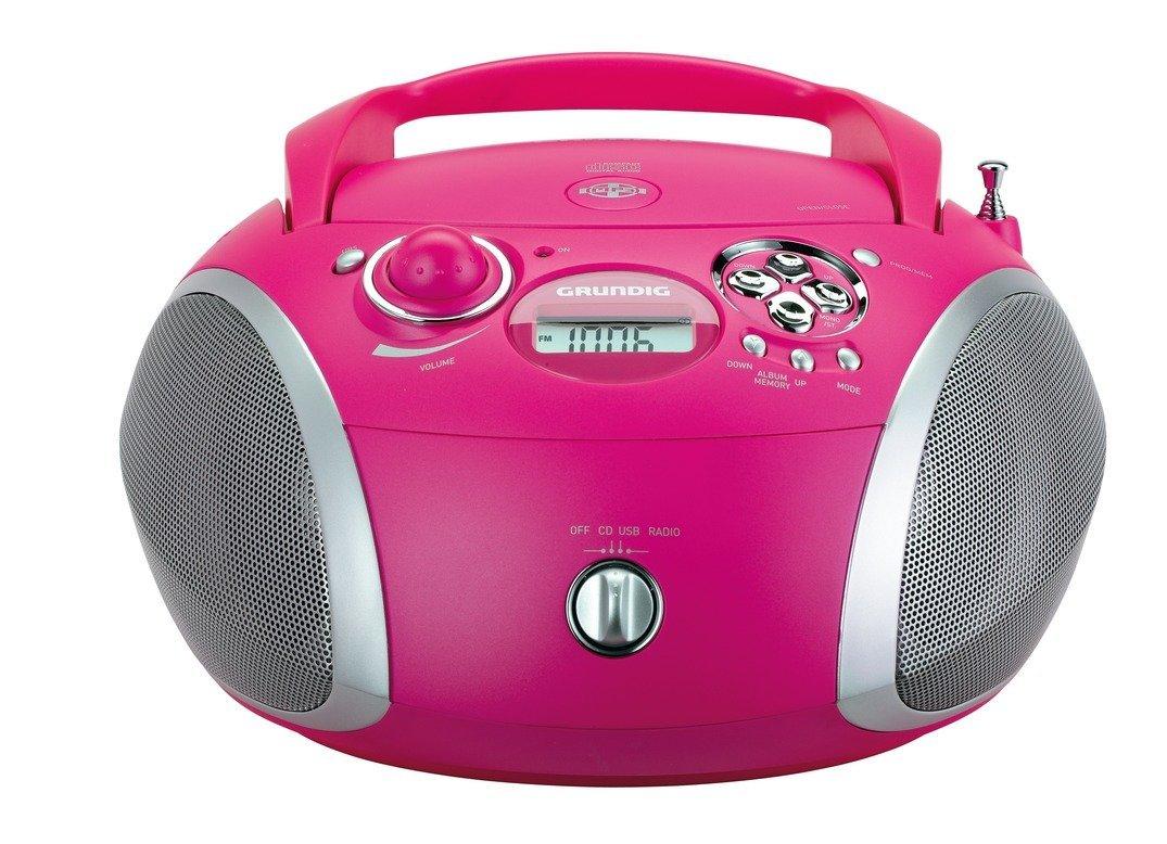 Radioodtwarzacz Grundig RCD 1445 (różowy)
