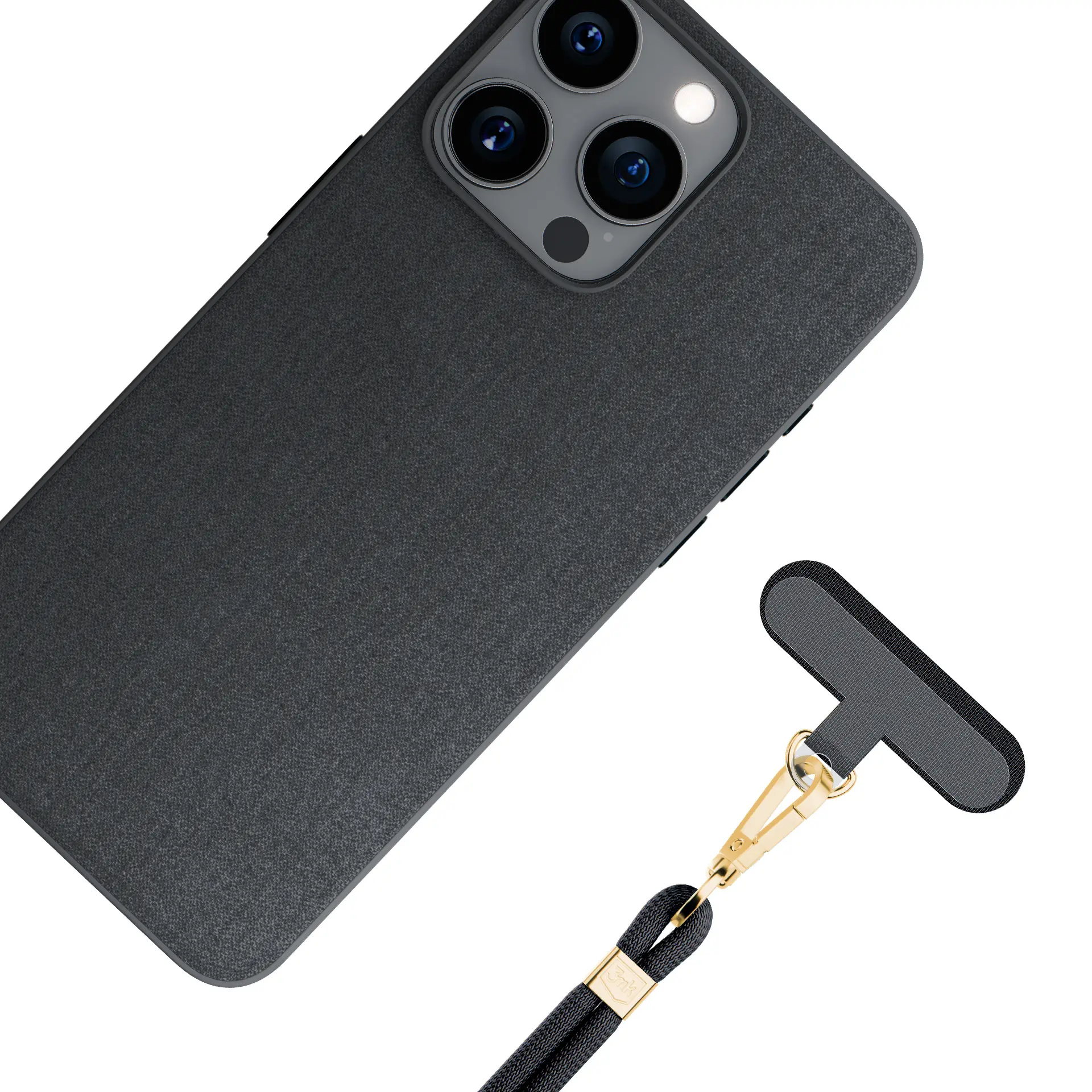 Smycz do telefonu 3mk EasyClip Czarny