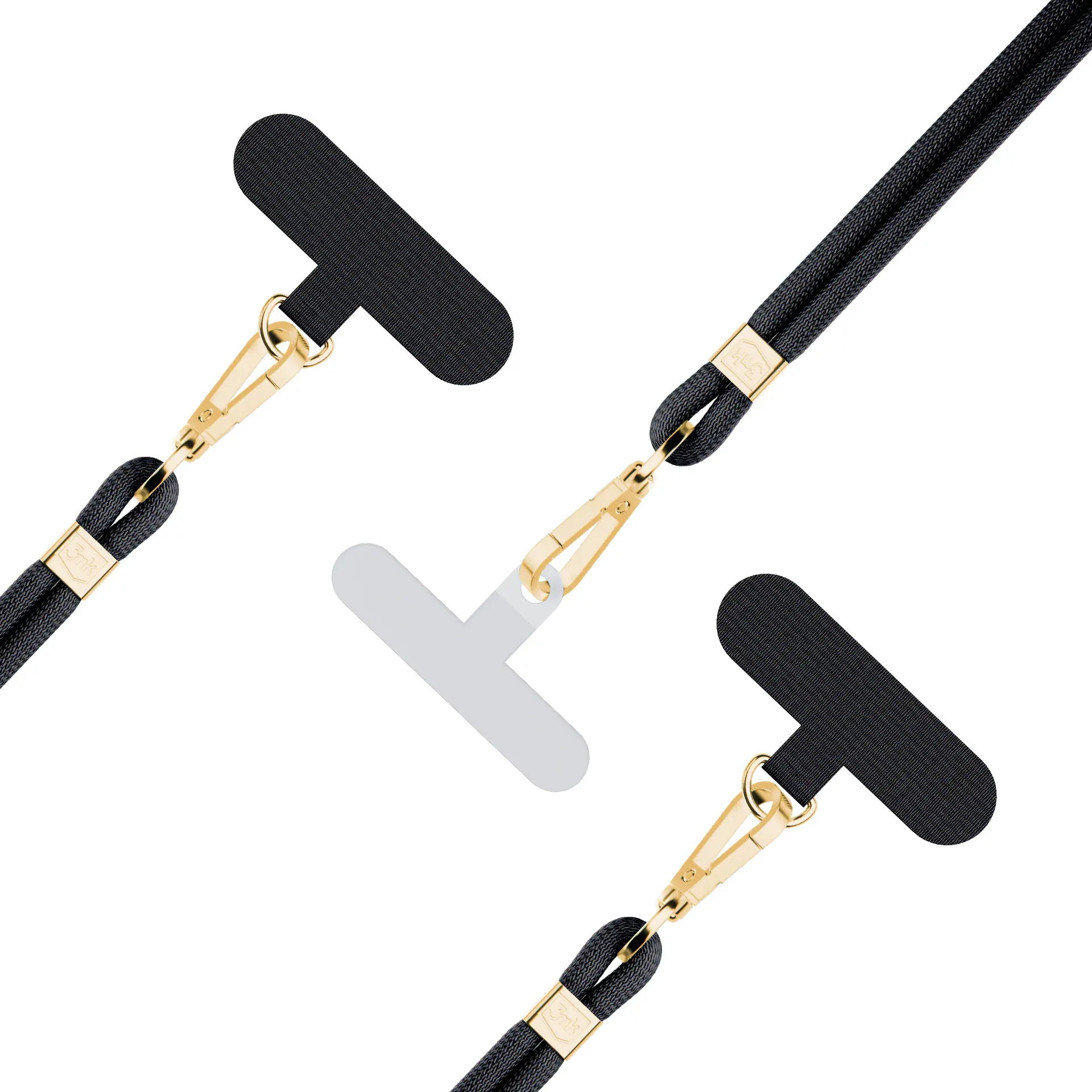 Smycz do telefonu 3mk EasyClip Czarny