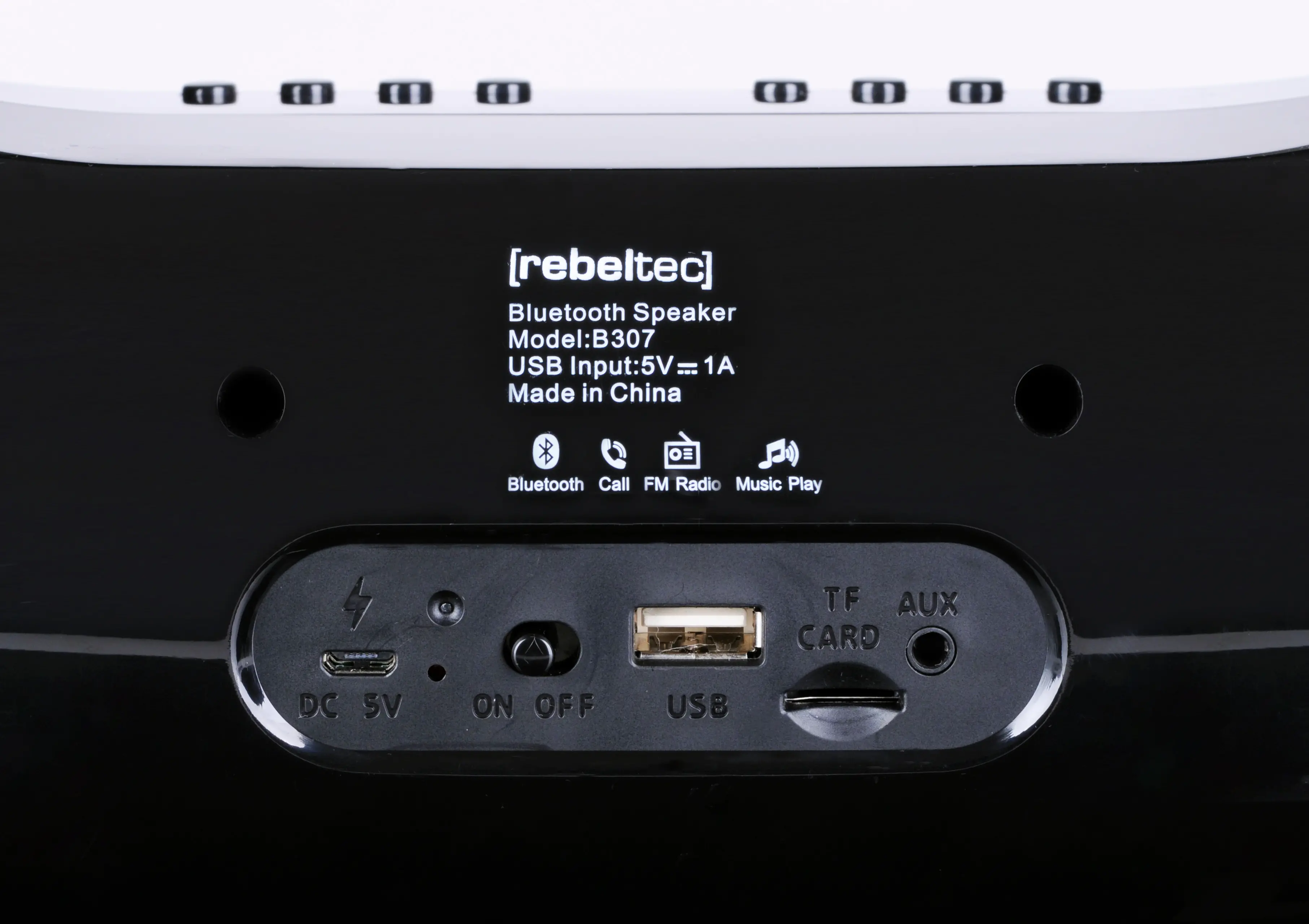 Głośnik Bluetooth Rebeltec SoundBOX 320 16W Radio FM Czarny