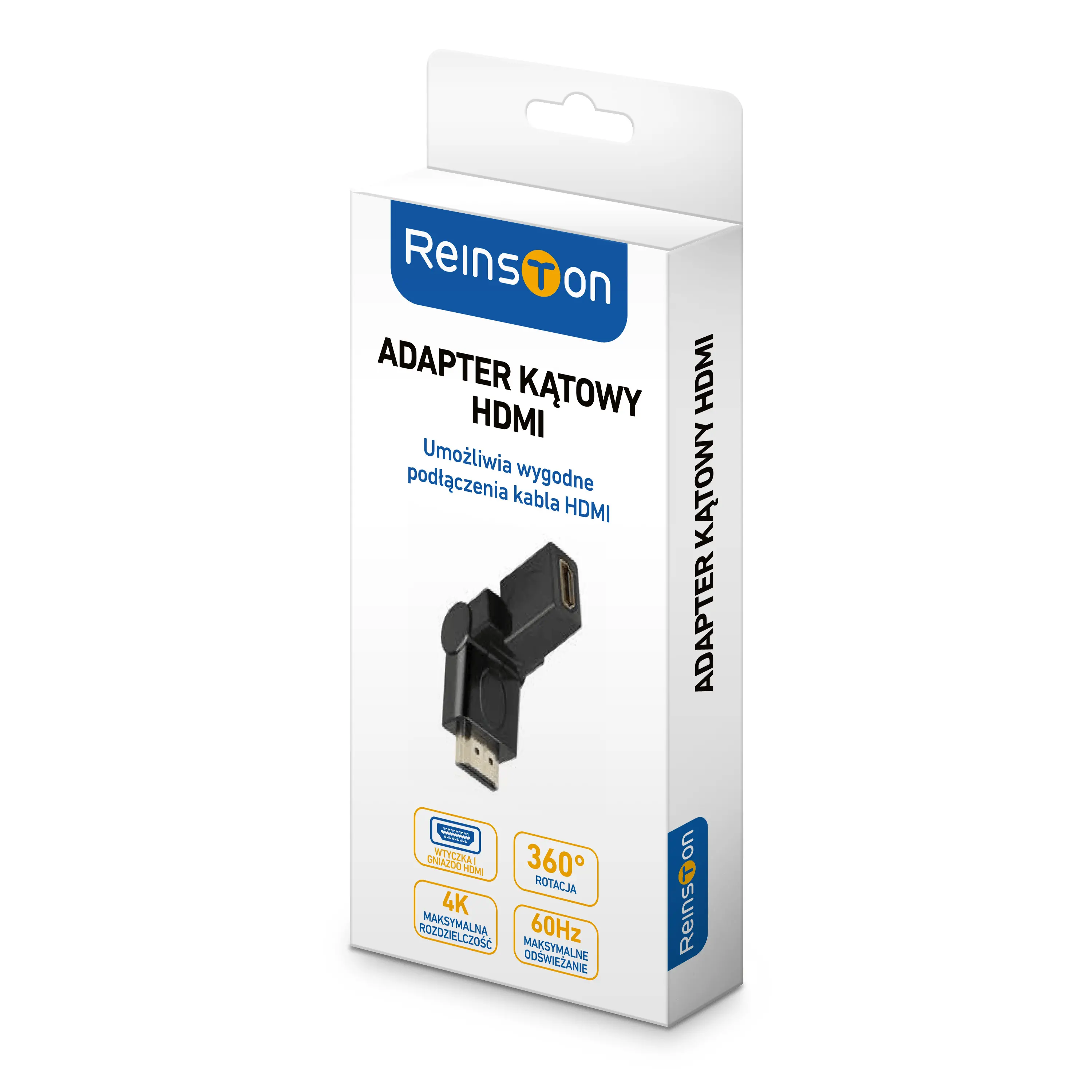 Adapter Reinston EDV016 Kątowy HDMI