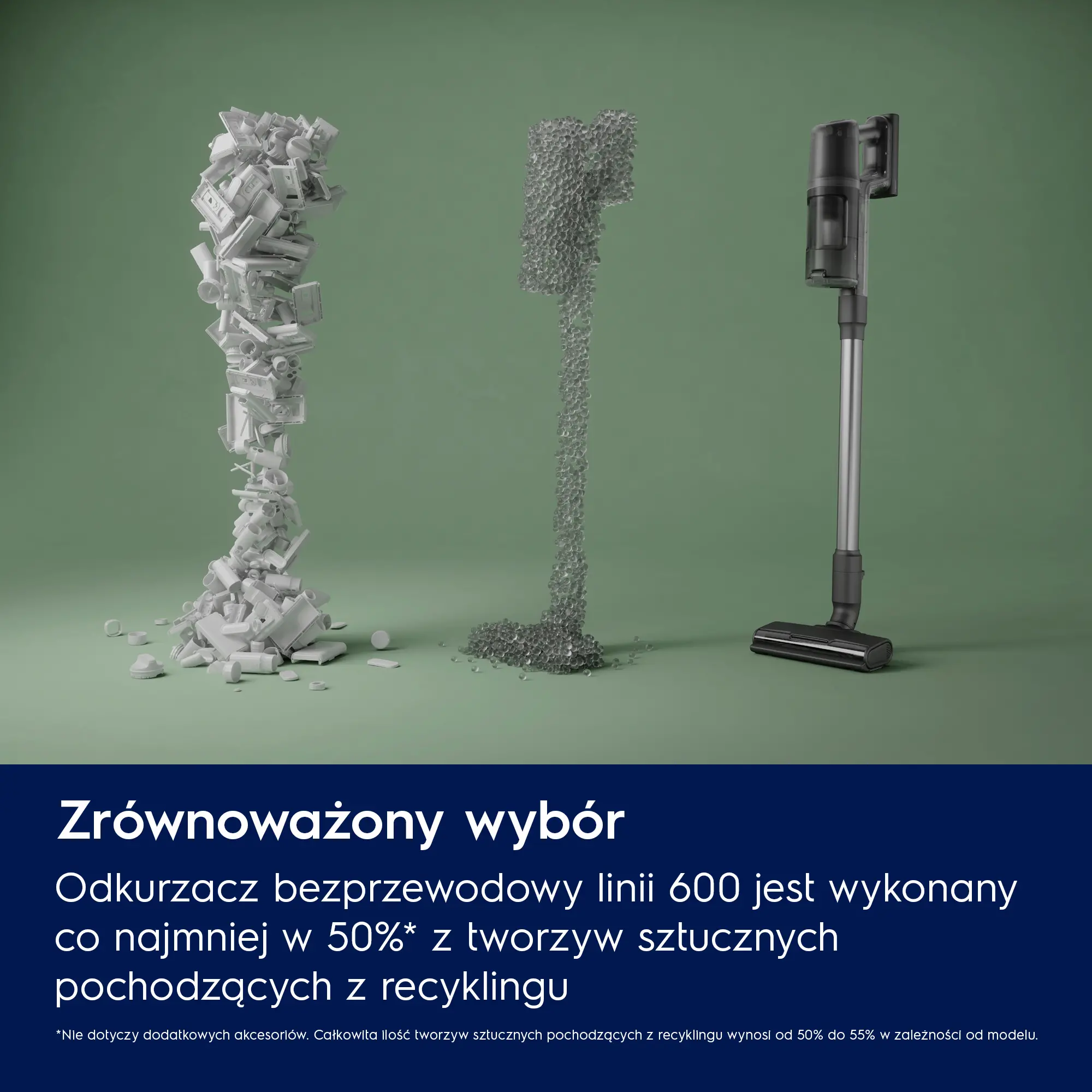 Odkurzacz Electrolux Animal 600 Pet EP61AB21UG 50min Wymienny akumulator Mini elektroszczotka