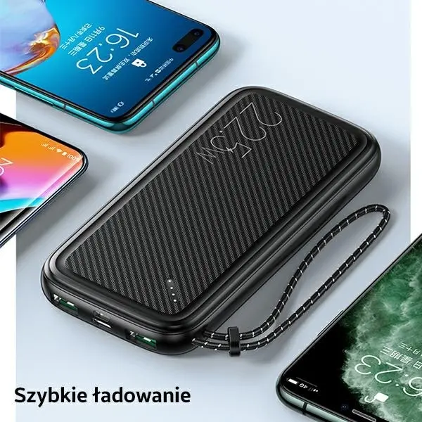 Powerbank USAMS PB56 10KCD15102 10000mAh 22.5W Biały
