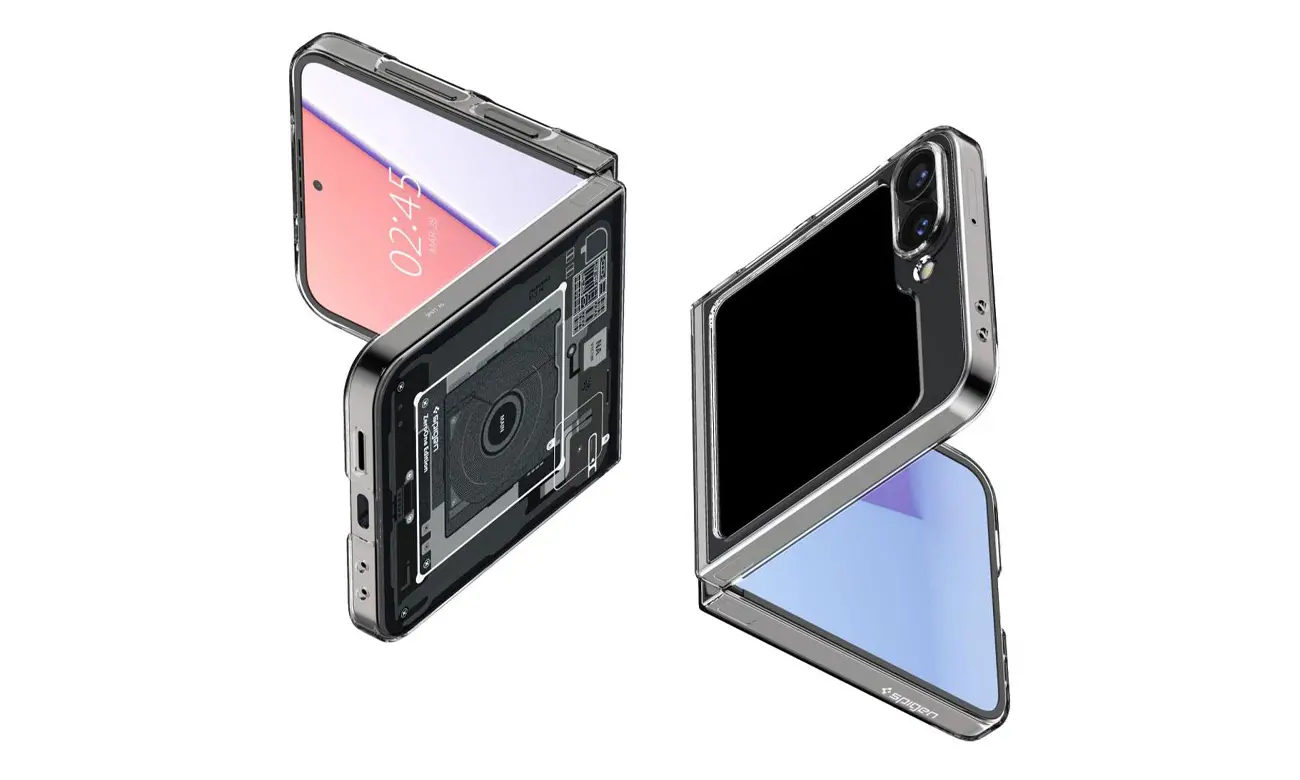 Etui Spigen Airskin ACS07837 do Samsung Galaxy Z Flip6 Zero One