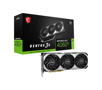 Karta graficzna MSI GeForce RTX 4060 Ti VENTUS 3X E OC 8GB GDDR6 128bit DLSS 3