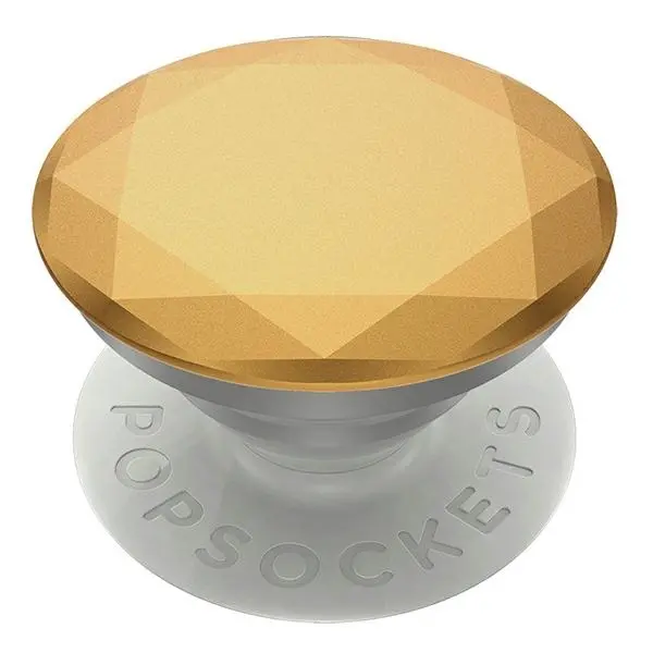 Uchwyt na telefon Popsockets Metallic Diamond Medallion Gold