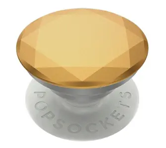 Uchwyt na telefon Popsockets Metallic Diamond Medallion Gold