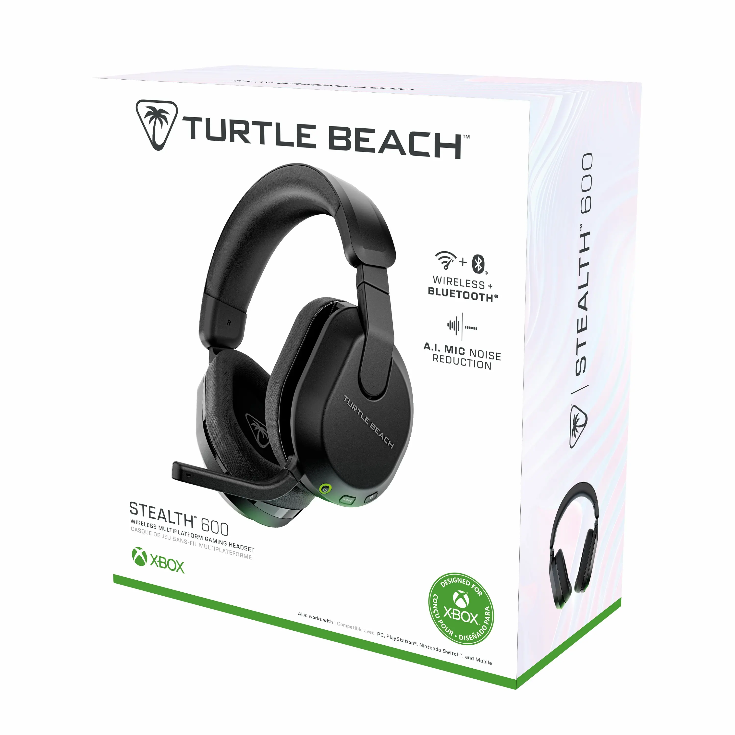 Słuchawki bezprzewodowe z mikrofonem Turtle Beach Stealth 600 Xbox Gen3 Nauszne Czarny