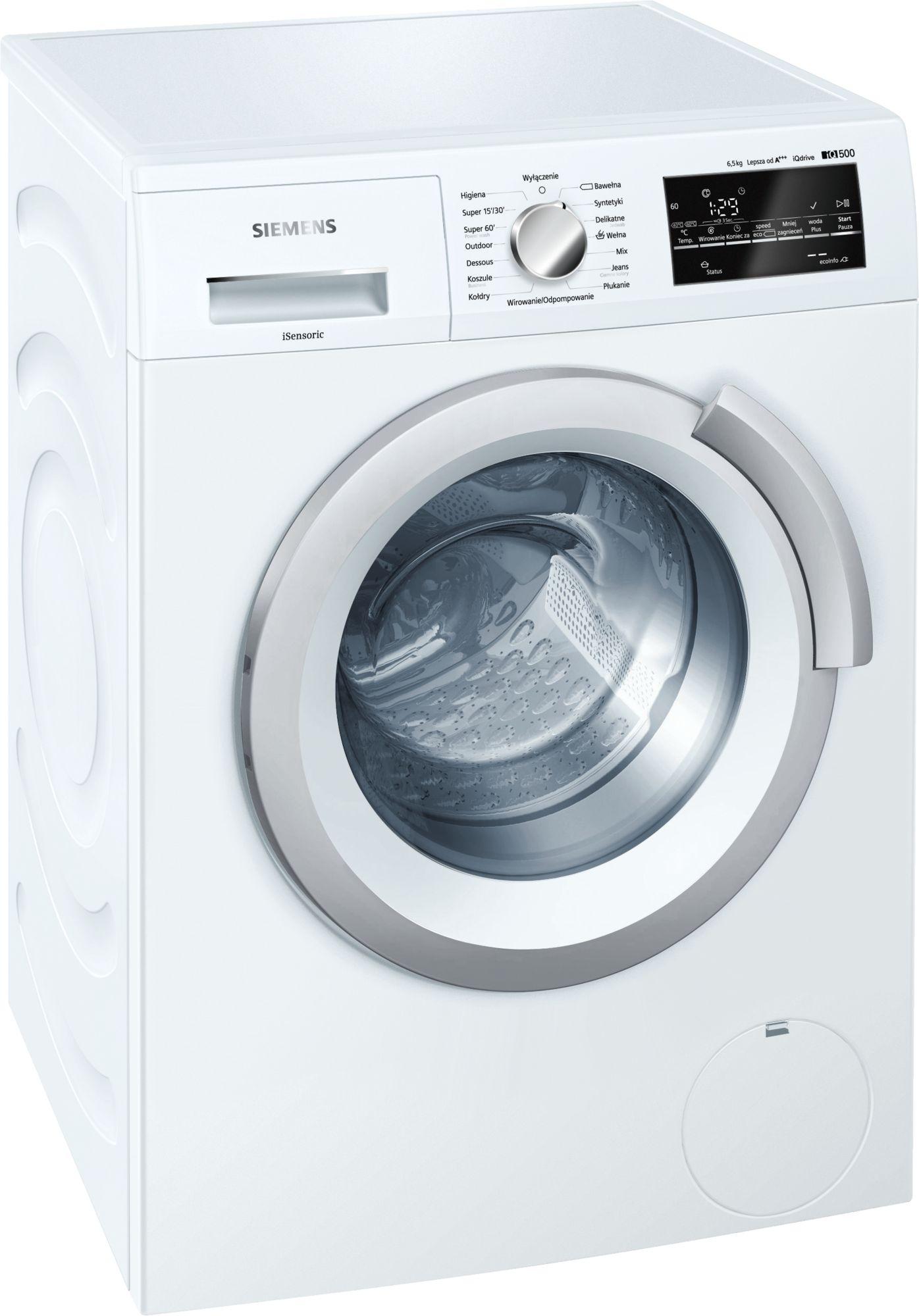 Pralka Siemens WS12T46EPL iQ500 iSensoric