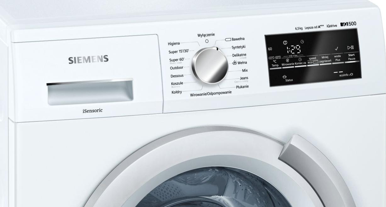 Pralka Siemens WS12T46EPL iQ500 iSensoric