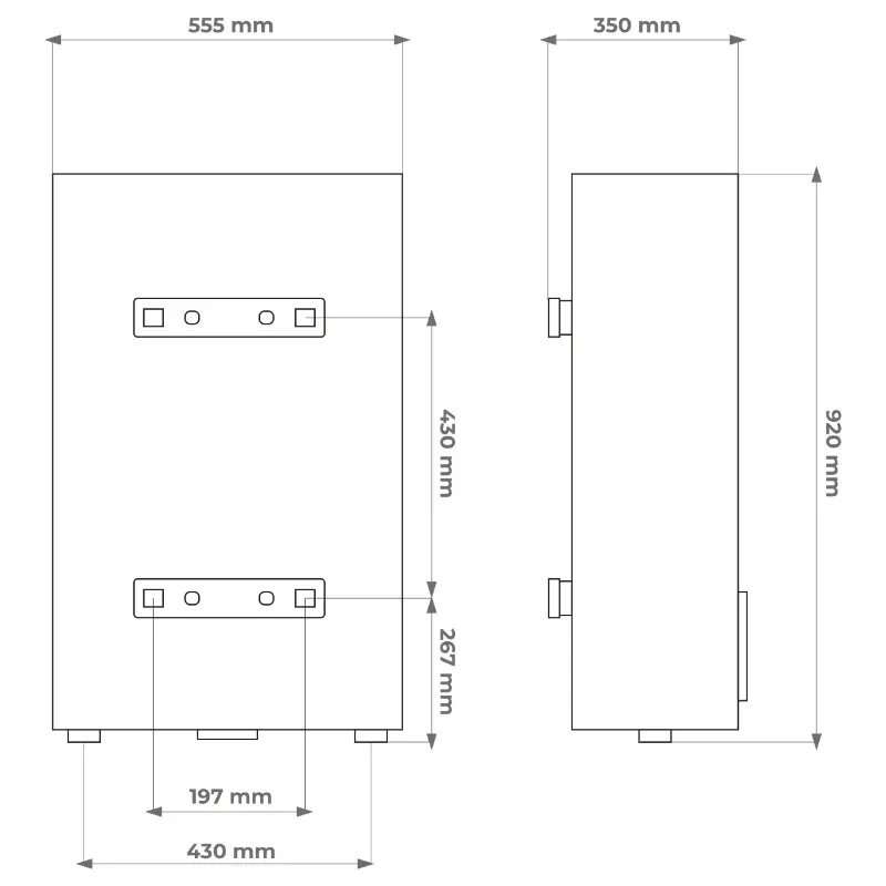 Bojler elektryczny Electrolux EWH SI BE 80 EEC 2kW 15dB