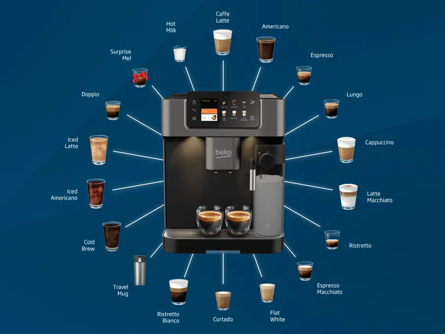 Ekspres Beko CaffeExperto CEG7348DX Kawa mrożona