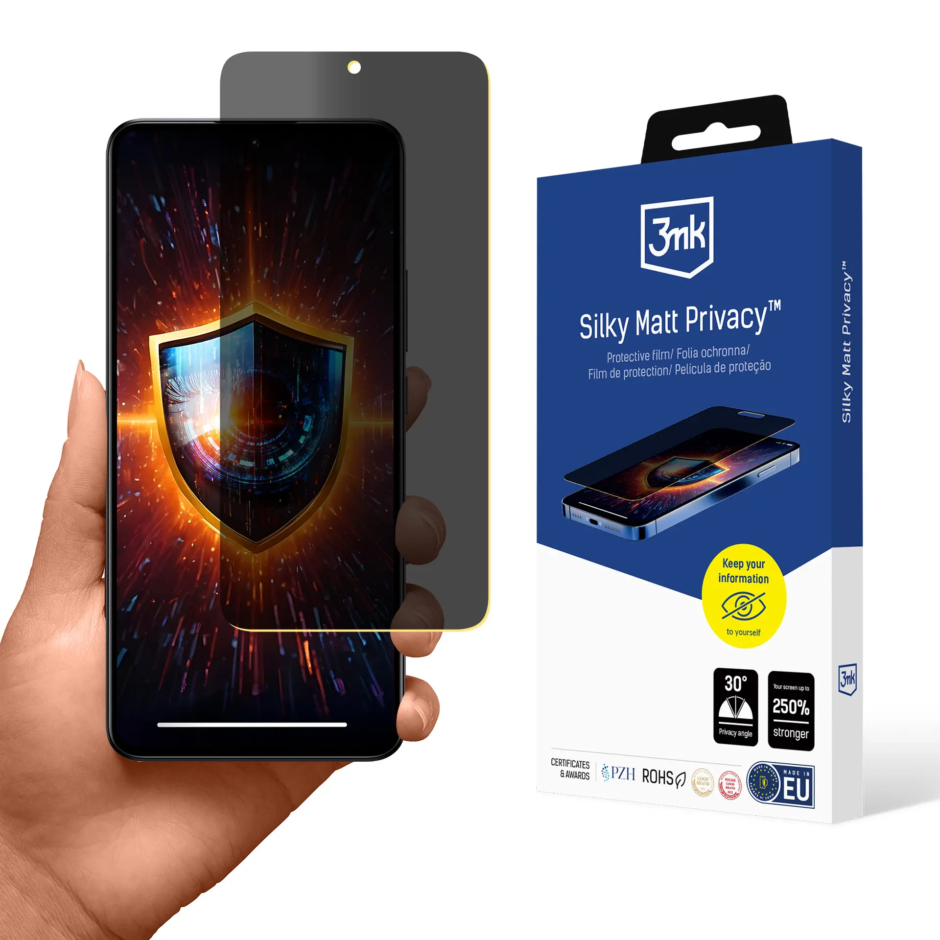 Folia ochronna 3mk SilkyMatt Privacy do Xiaomi 13T/13T Pro