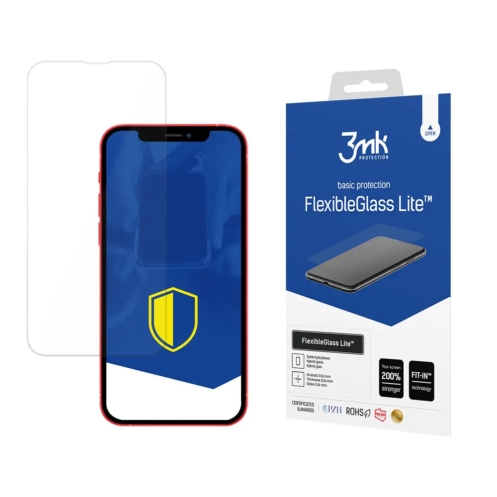 Szkło hybrydowe 3mk FlexibleGlass Lite do iPhone 13