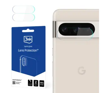 Szkło hybrydowe 3mk Lens Protection do Google Pixel 8 Pro